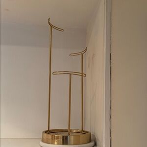 Gold Jewelry Stand